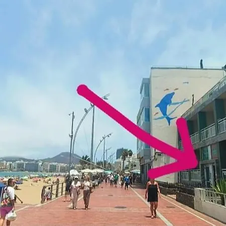 Apartamento Vibe ,wifi ,espacio Trabajo,playa ,ocio Las Palmas de Gran Canaria